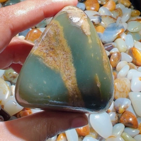 和田玉（糖玉）手链未镶嵌8