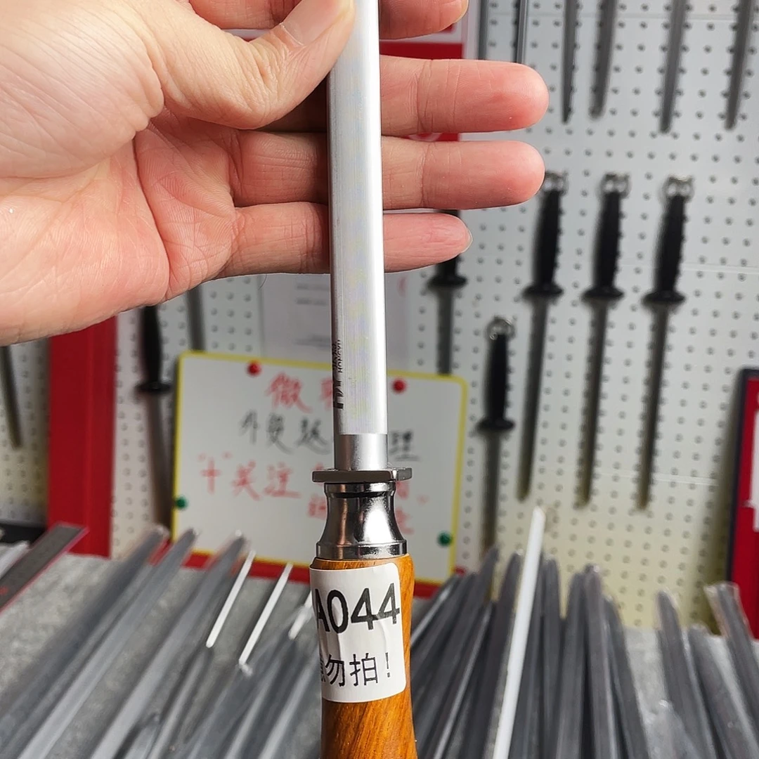 微瑕疵12寸超细纹分体式花梨木手柄——44