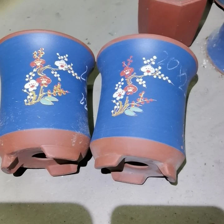 紫砂花盆紫砂花盆放漏大促销