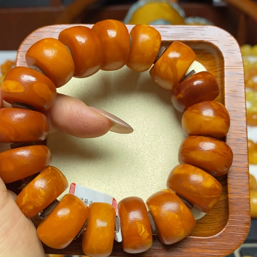 【闪购商品】蜜蜡手链未镶嵌手串