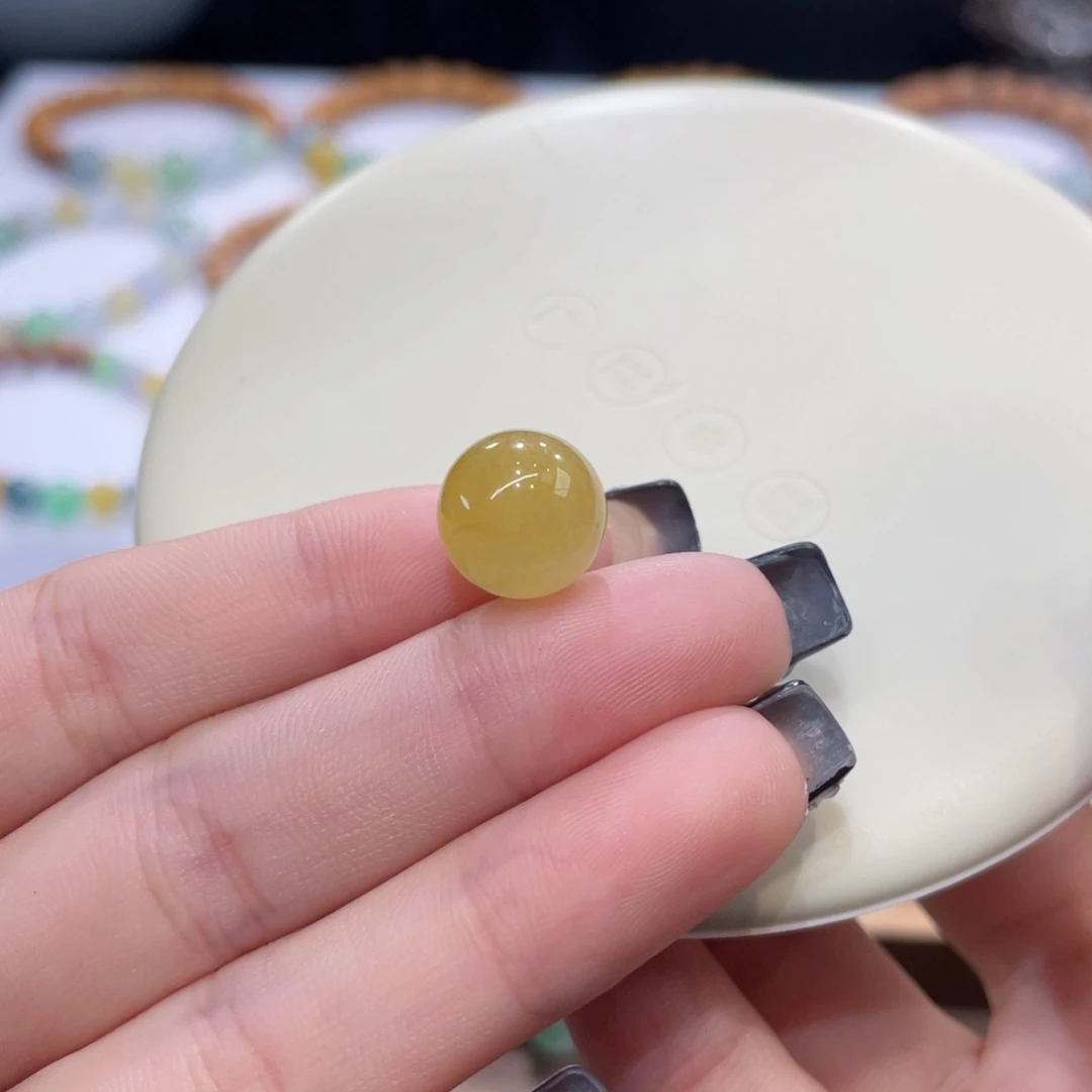 未镶嵌手链翡翠柠檬黄卡11.2