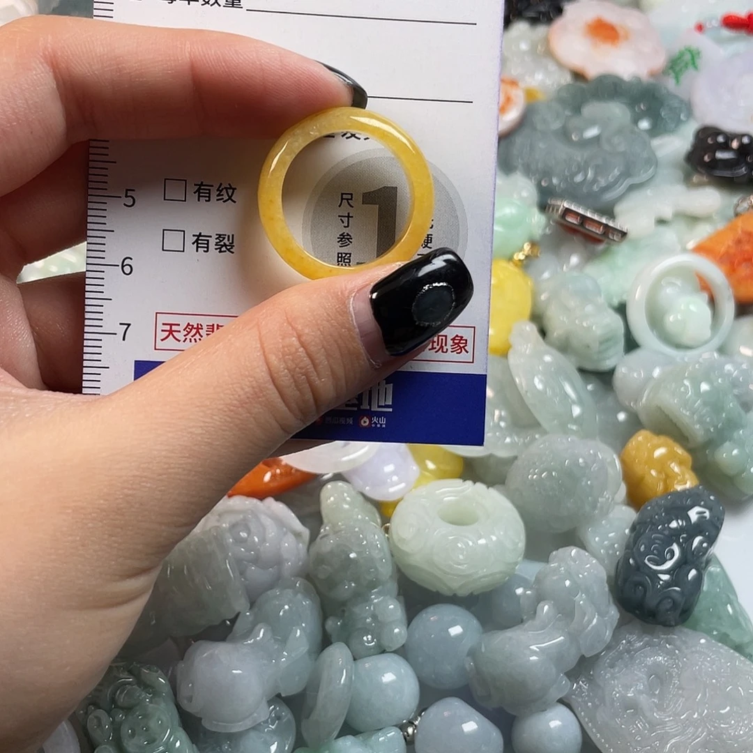翡翠未镶嵌颈饰1179