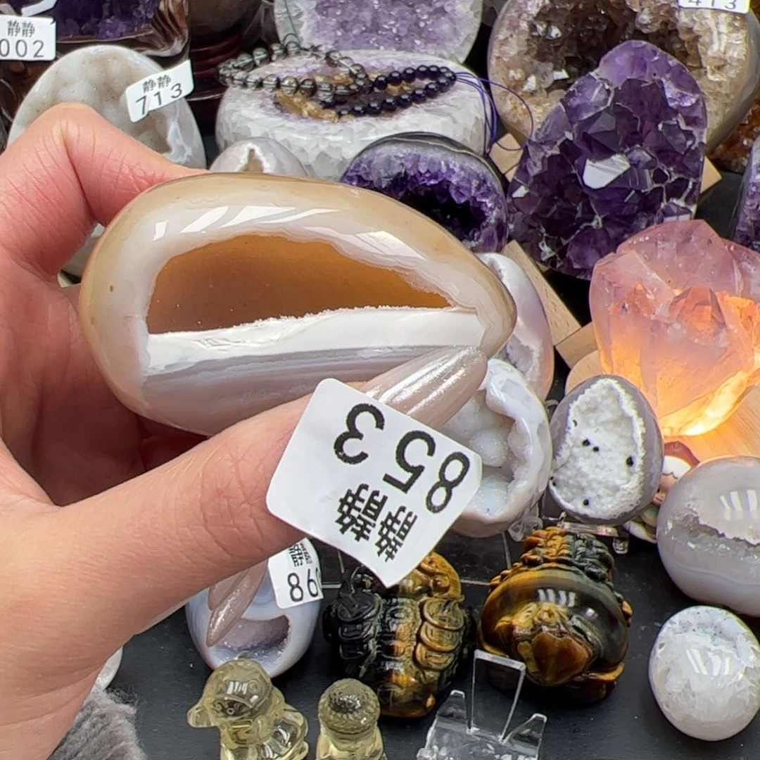 未镶嵌大型摆件（非配饰）紫晶L****N853