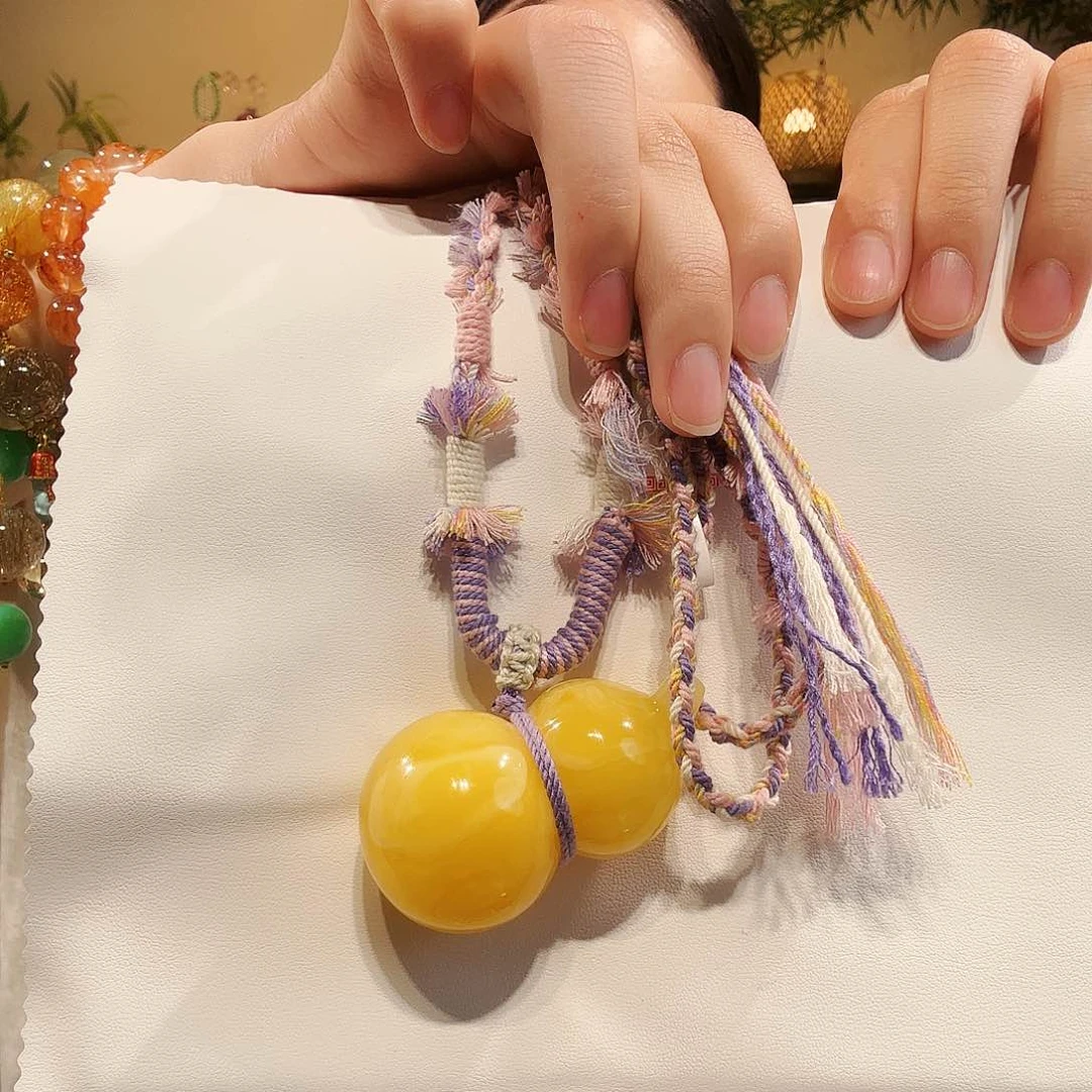 未镶嵌颈饰蜜蜡蜜蜡葫芦