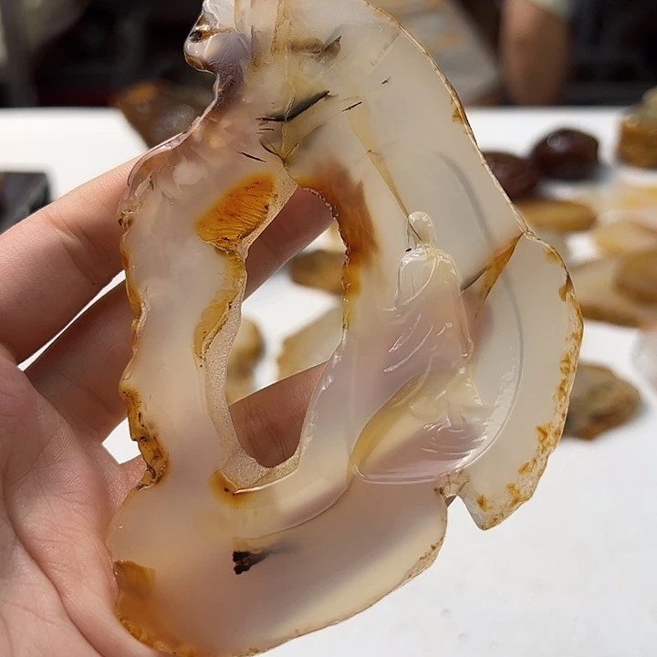 未镶嵌颈饰玛瑙/玉髓