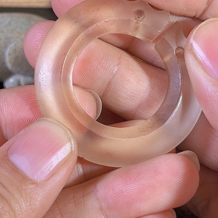 和田玉（糖玉）颈饰未镶嵌空*悟