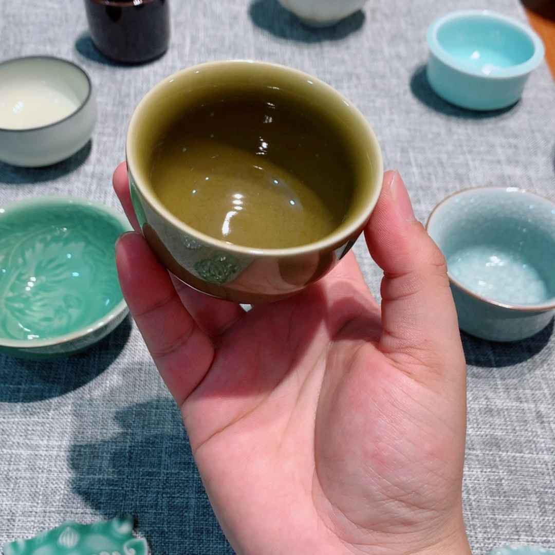 大****龙泉青瓷茶具杯子