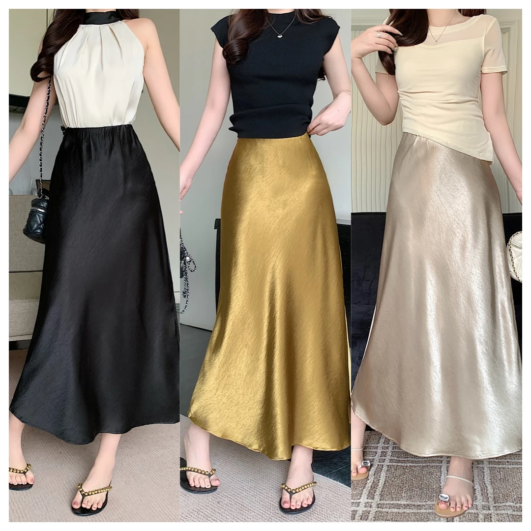 8058-夏季新款显瘦女装半身裙