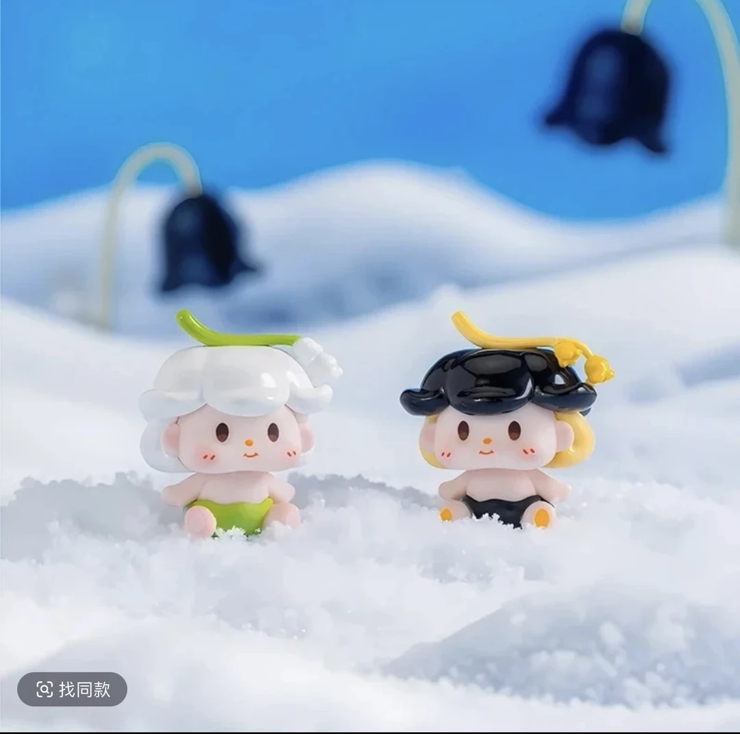 （拆盒）娃三岁憨豆baby吃果果萌粒盲盒潮玩直播