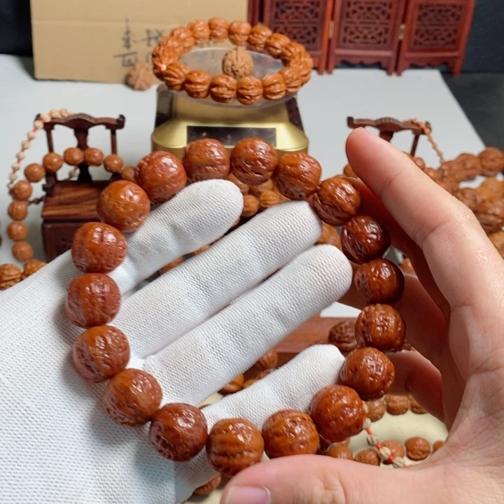 平***心手串文玩核桃尺寸15