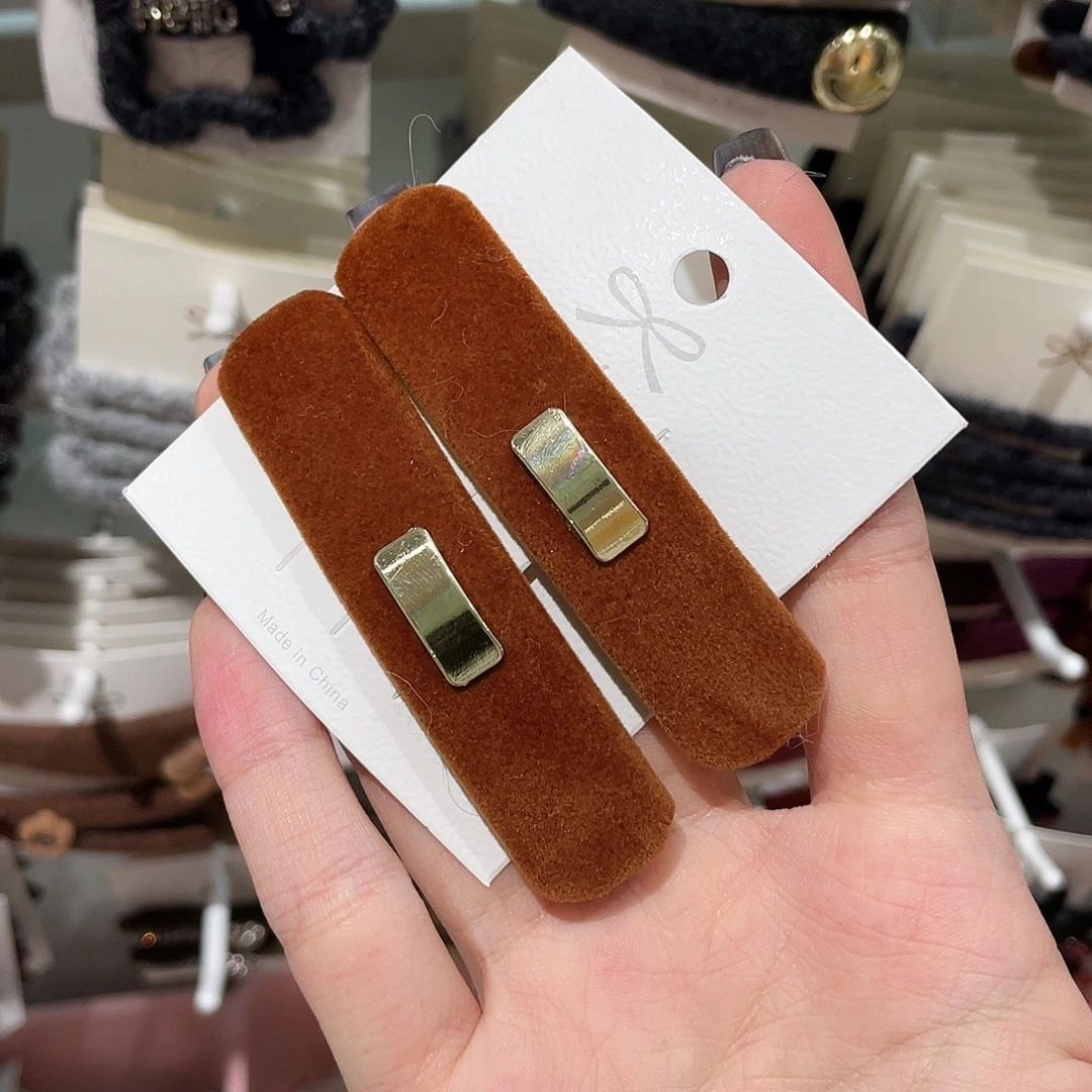 布艺非金属南瓜色金扣