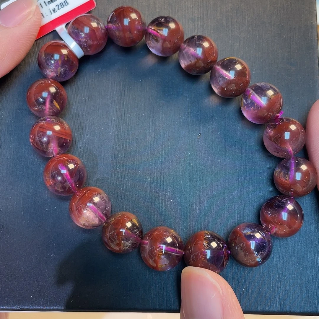 手串未镶嵌水晶极光23水晶11mm手串jg288 76号