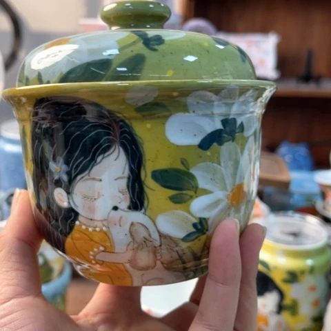 炉景德镇釉下手绘陶瓷