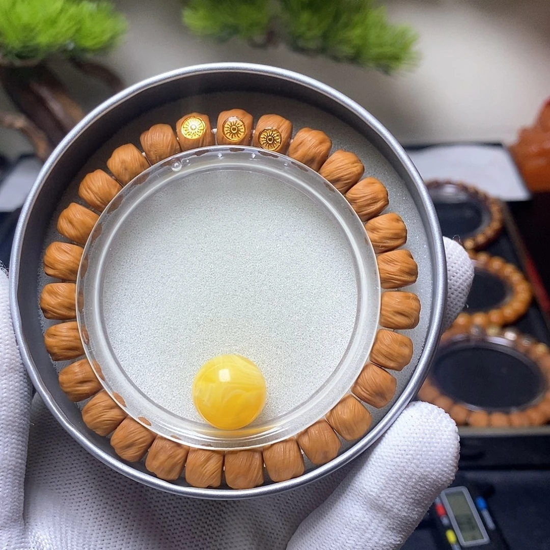 猴头核桃手串全品三标款鬼印无相 尺寸9左右 22号