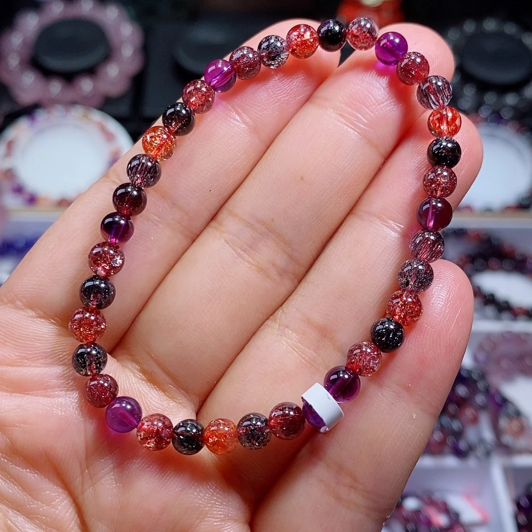 手链未镶嵌水晶黑加仑