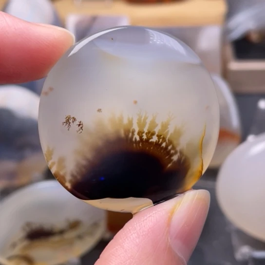 玛瑙/玉髓吊坠(不含链)未镶嵌