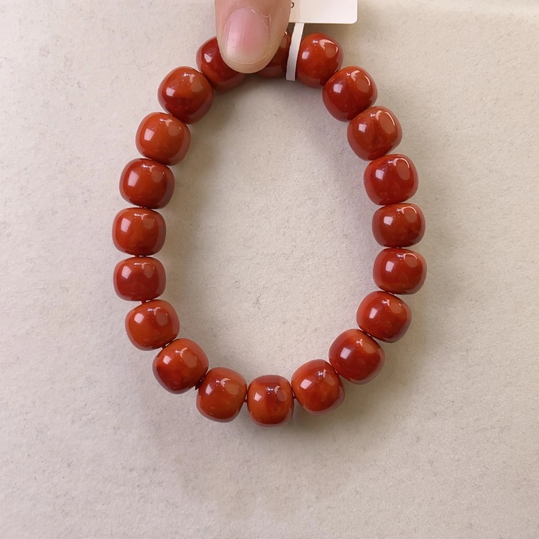 南红玛瑙未镶嵌手链南红老型手串11.5