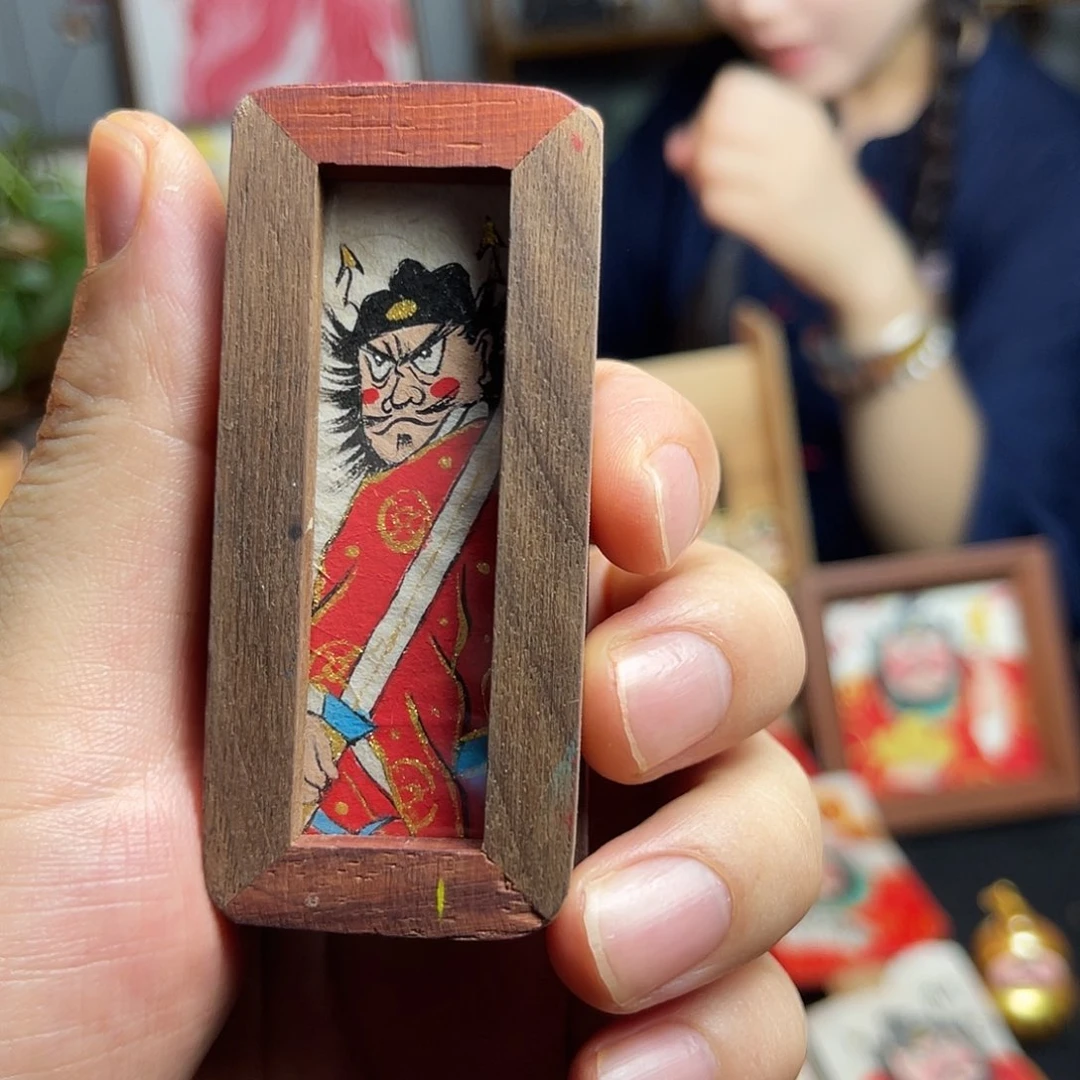 优*帅纯手绘钟馗文创画