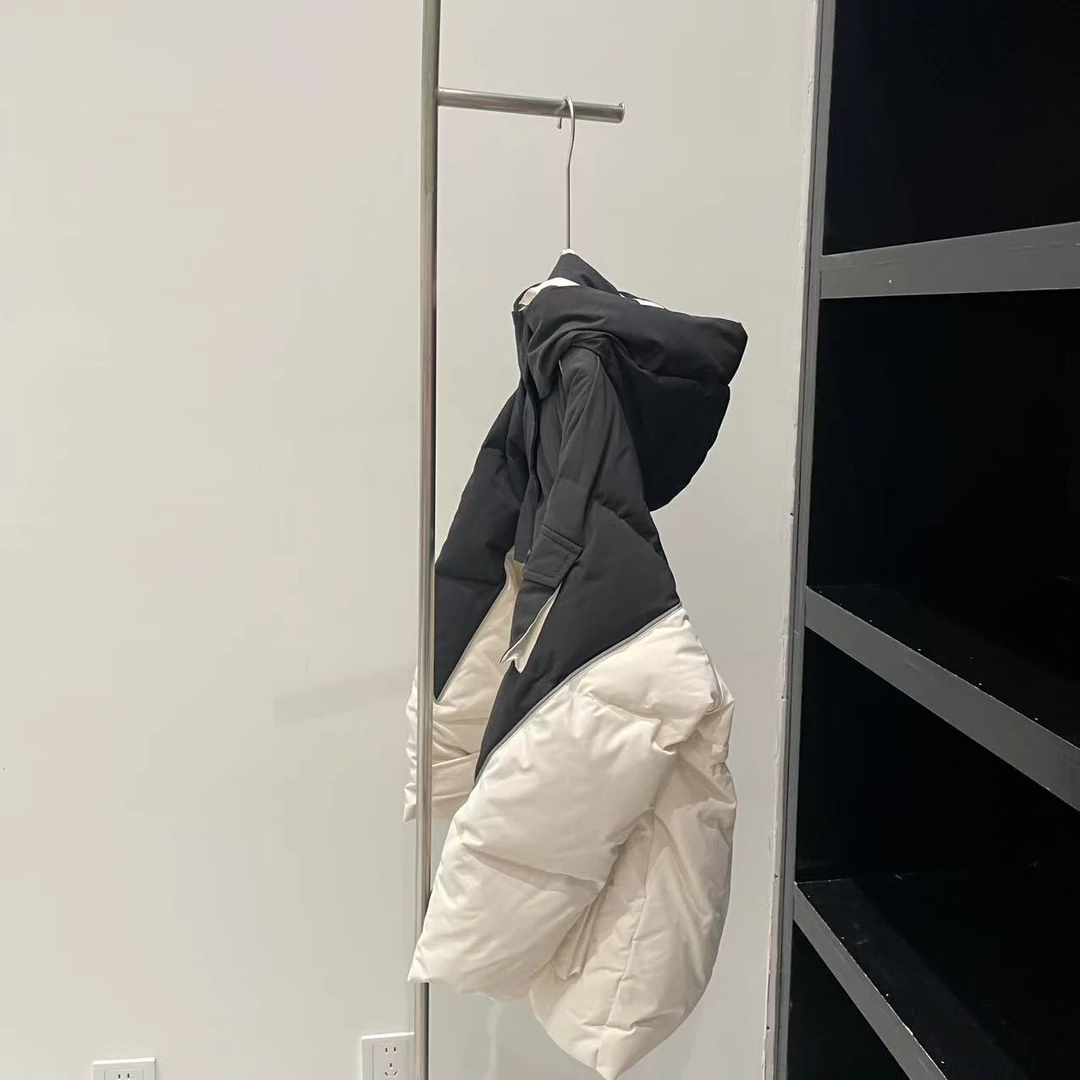 秋冬工装羽绒服黑+杏 6315宸系