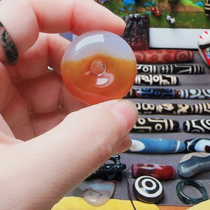 玛瑙/玉髓合金珠宝半成品