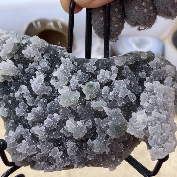 珠宝半成品紫晶未镶嵌