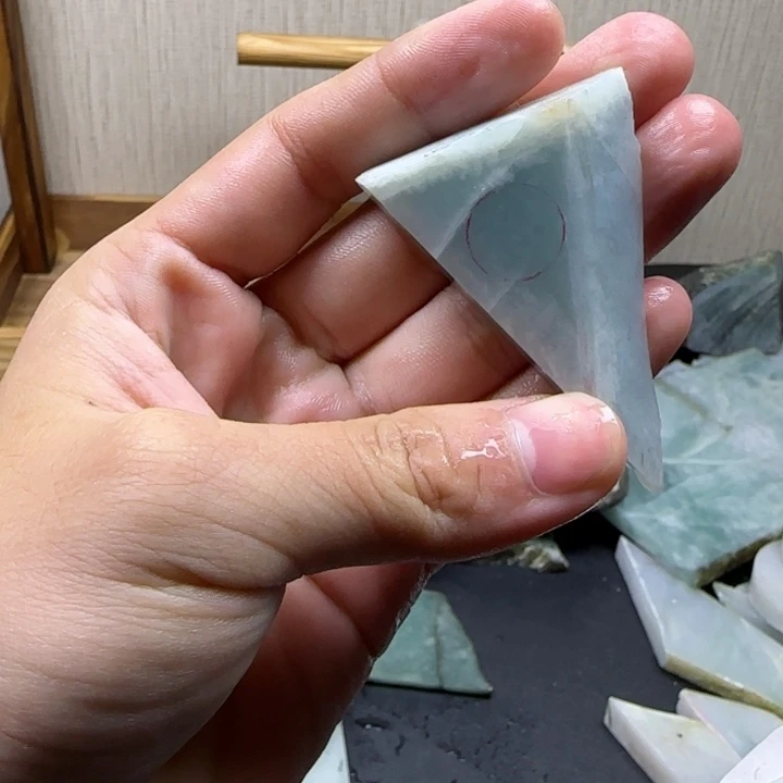 翡翠未镶嵌颈饰纯天然缅甸翡翠