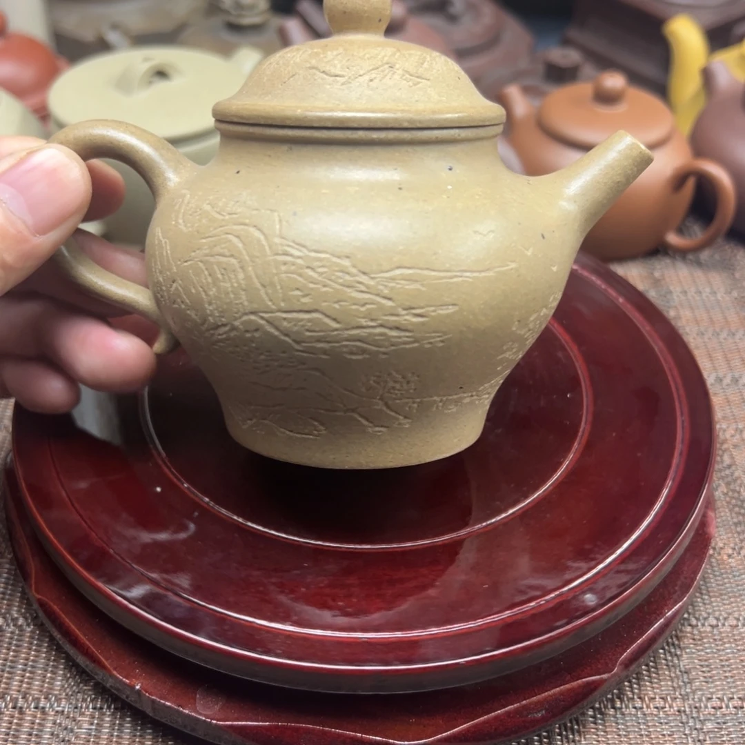 紫砂茶壶宜兴原矿紫砂壶230毫升容量