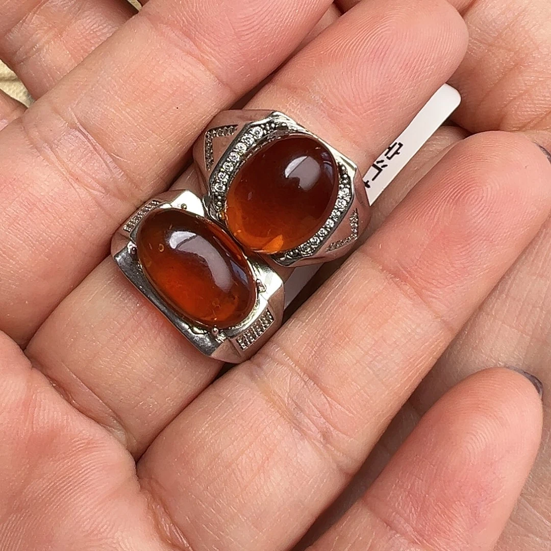 T***儿琥珀未镶嵌裸石抚顺琥珀30109多样性发其一