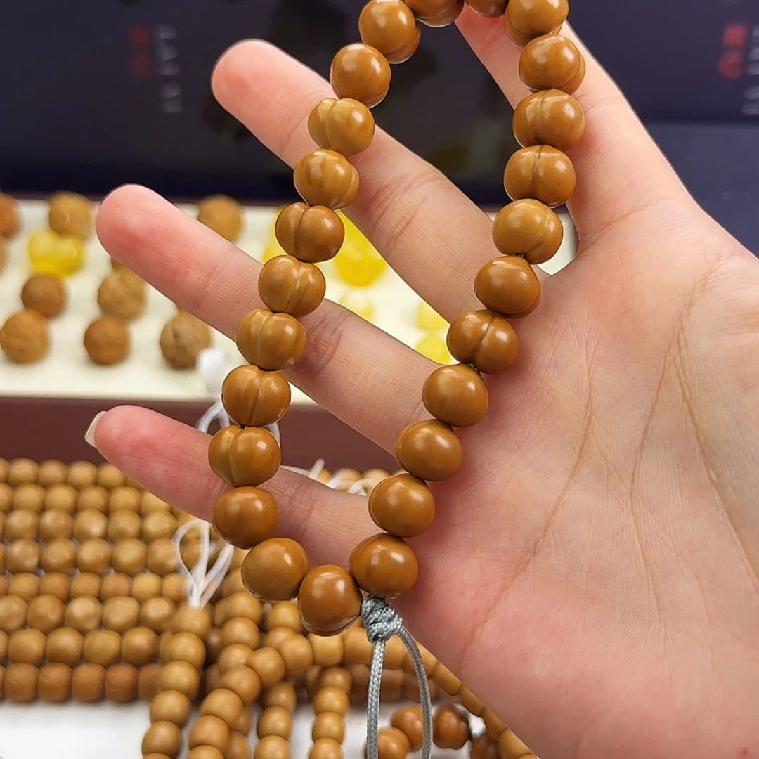 M***珠手串猴头核桃皮桃
