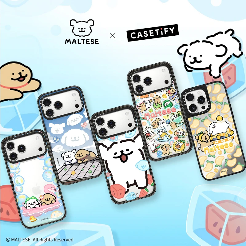 CASETiFY 线条小狗第二弹手机壳保护套防摔适用iPhone16/17新