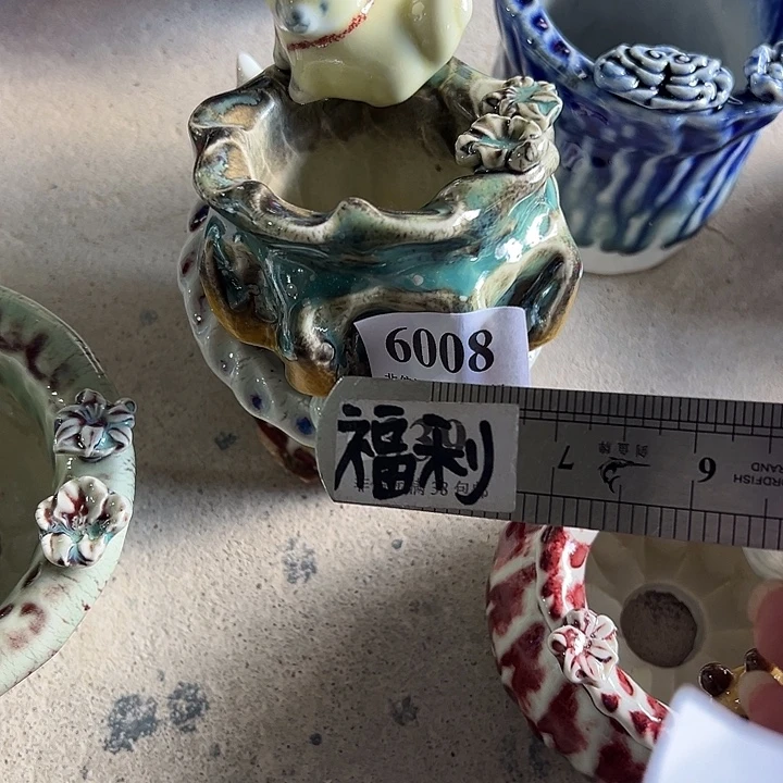 口5 手工花盆满30包邮