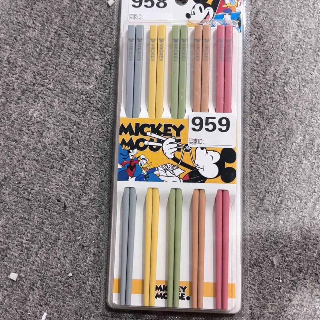 陶迪家合金筷十双