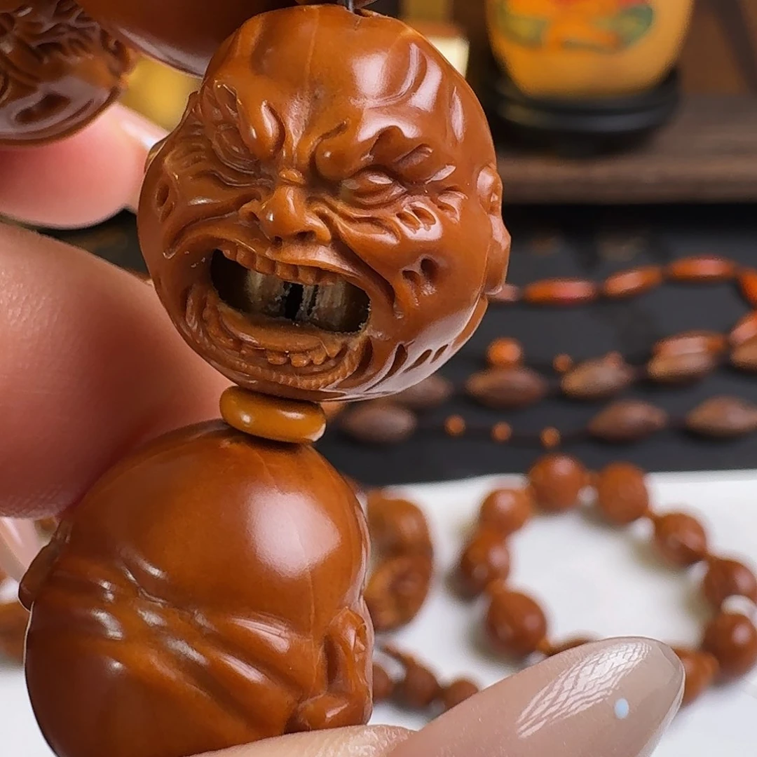 橄榄核手串/手链恶僧佛爷