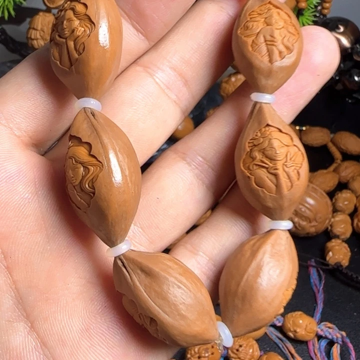 手串/手链橄榄核美女