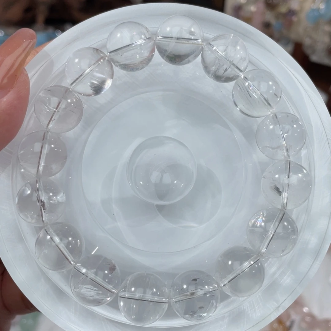 手串水晶未镶嵌008白阿塞水晶13m+