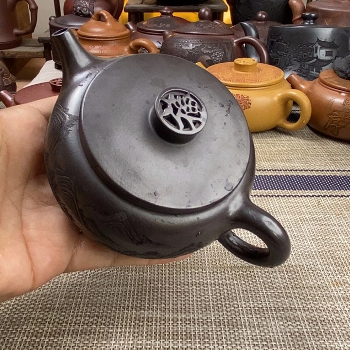 茶壶紫砂微瑕不退不换