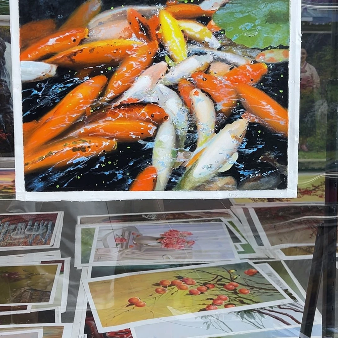 油画油画作品朝鲜艺术家