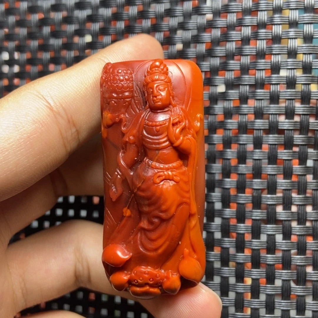 吊坠(不含链)未镶嵌南红玛瑙