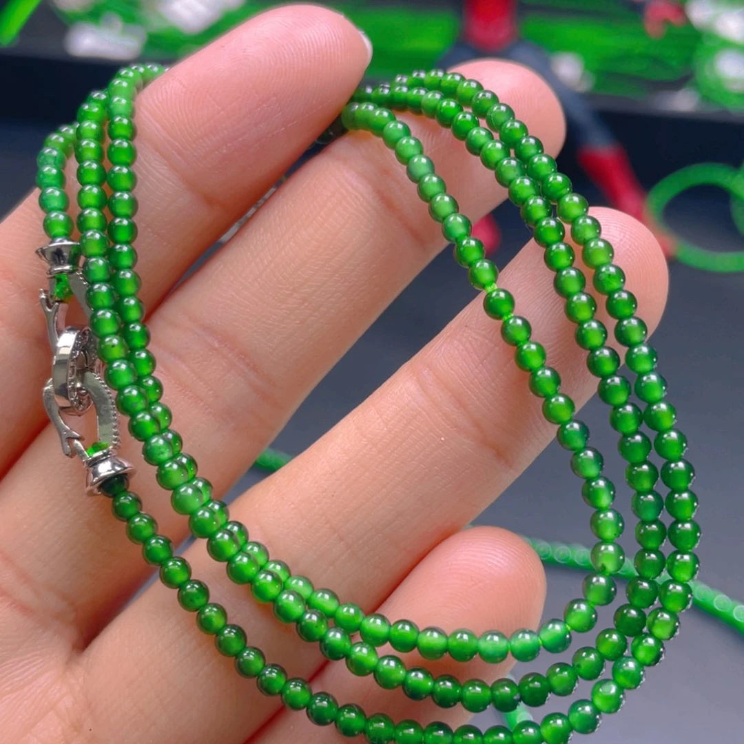 翡翠颈饰未镶嵌，1