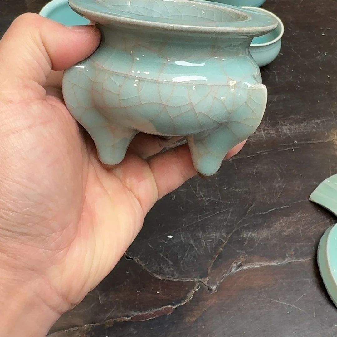龙泉窑青瓷南宋老釉福利