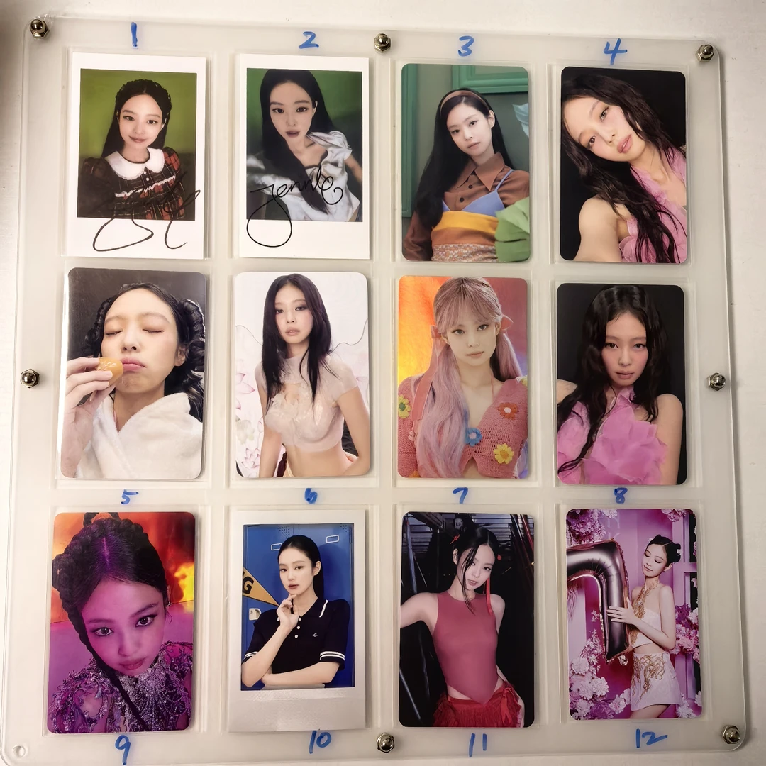 【清仓包邮】blackpink粉墨成员jennie小卡合集（一卡一付正品）
