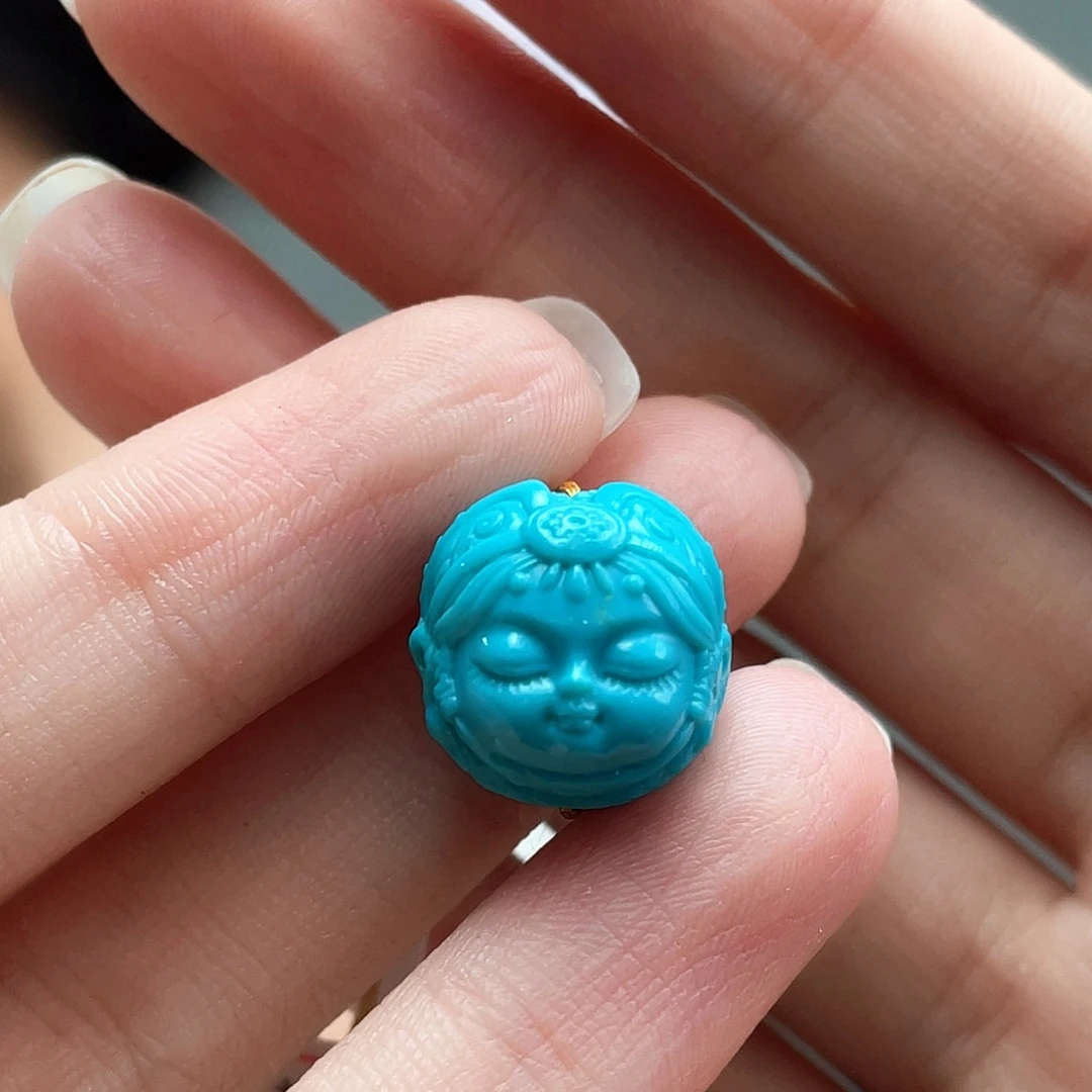 未镶嵌绿松石颈饰