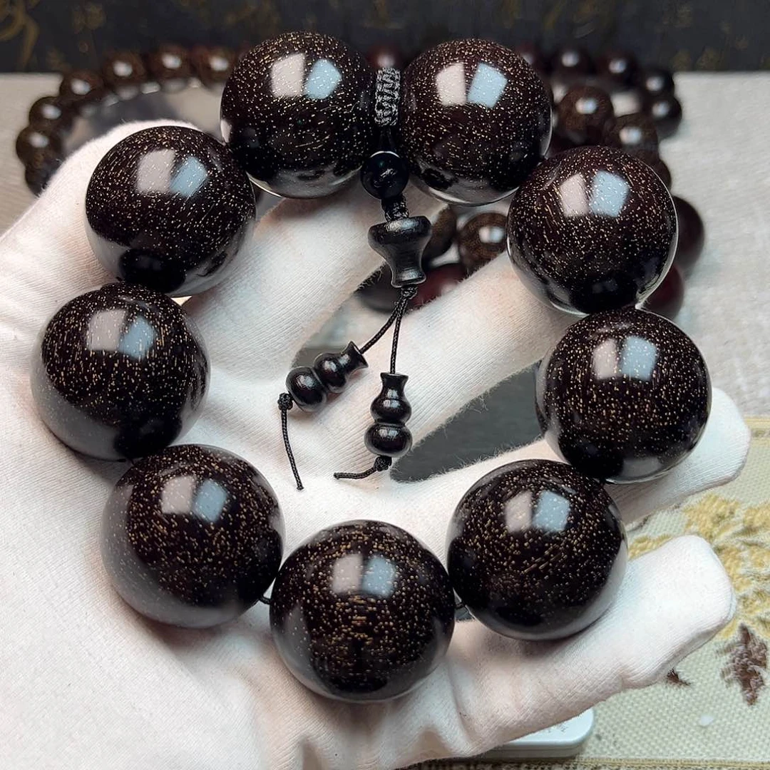 檀香紫檀（小叶紫檀）3.0 9颗 爆星