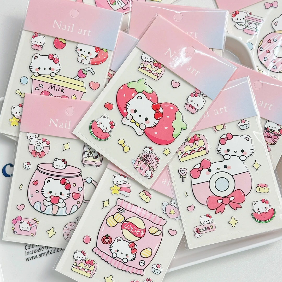 【贴贴&定制】5d浮雕立体贴纸diy水杯手机等装饰儿童浮雕贴纸防水贴