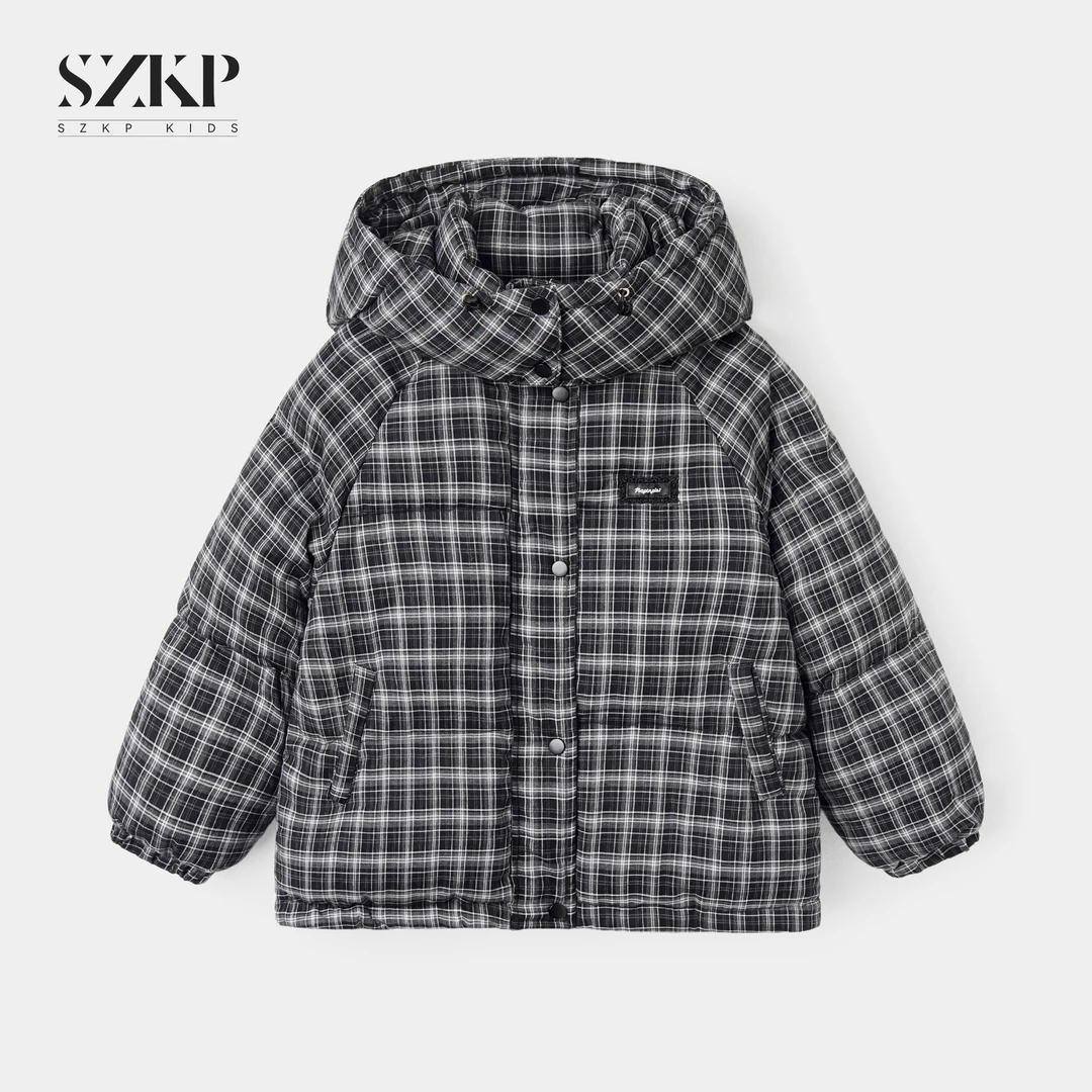 SZKP冬季新款女童装保暖上衣中大童休闲儿童棉衣外套BGYD557136