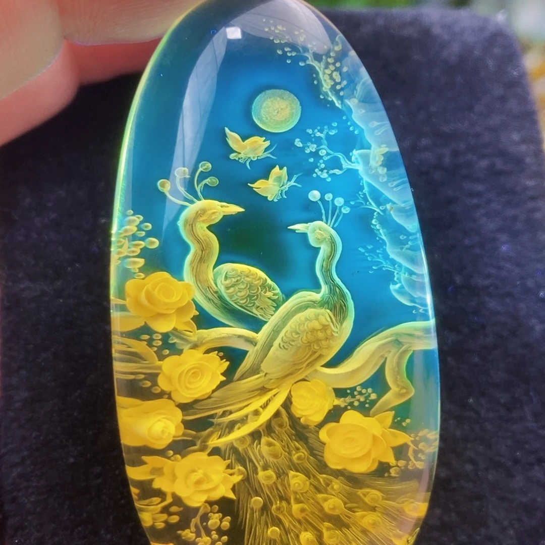 【闪购商品】金珀吊坠(不含链)未镶嵌