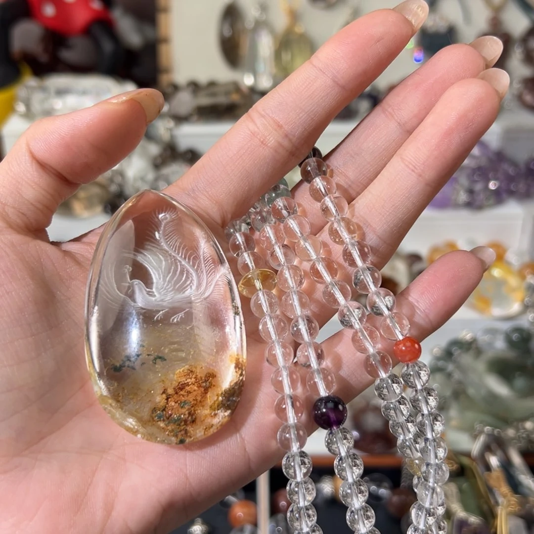 ¥***婧手链合金水晶手串