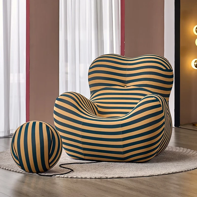 【春哥严选-妈妈的怀抱】意式极简网红沙发椅B&B单人休闲椅LY