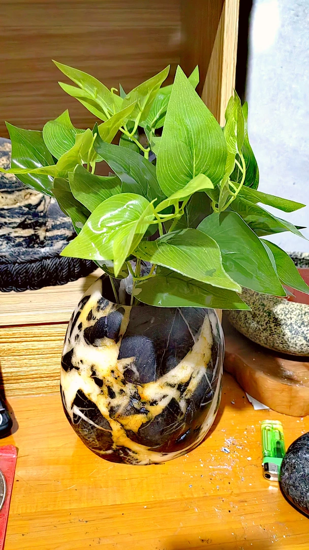 【石头花盆花瓶花器茶洗烟灰缸笔筒】一物一拍，请勿私自下单