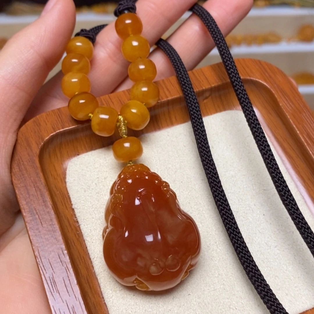 【闪购商品】未镶嵌颈饰蜜蜡项链
